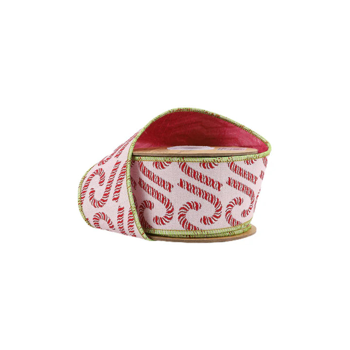 Pink Candy Cane Ribbon