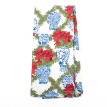 Poinsettia Kitchen Towel Set