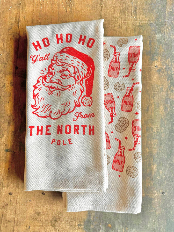 Winking Santa Towel